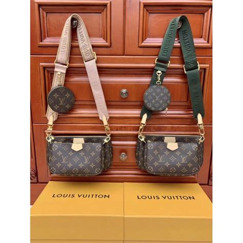 louis vuitton multi pochette handbag|3 piece louis vuitton bag.